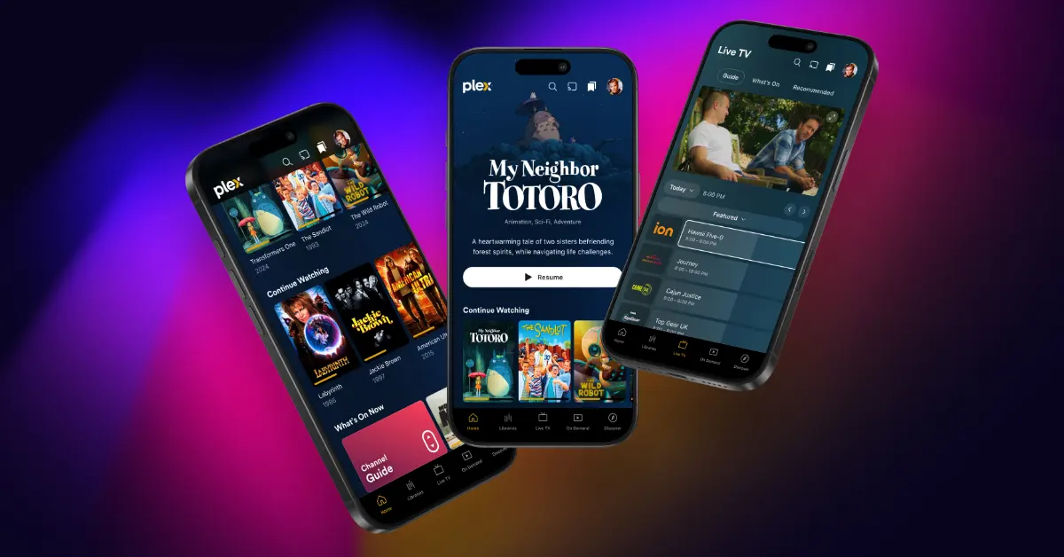 Plex дражнить повністю перероблені програми з новим інтерфейсом користувача