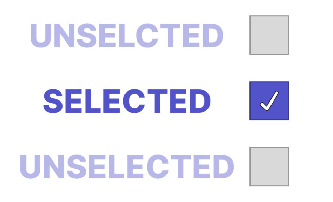 Стан вибраної кнопки