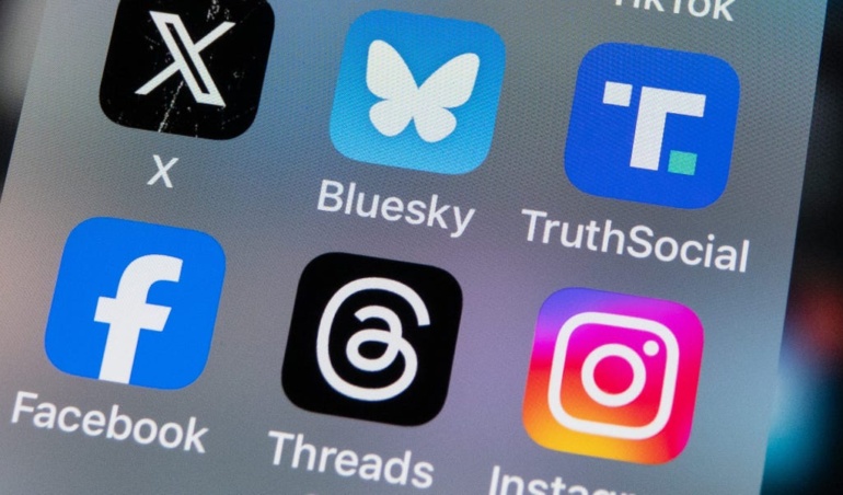 Bluesky Versus Threads: опитування виявляє політичний розкол