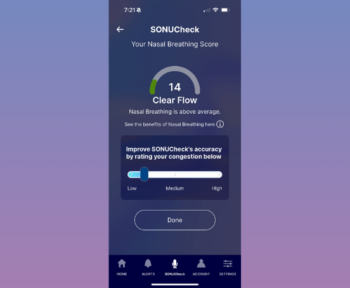 SoundHealth дебютує в режимі реального часу з носовим диханням, інструментом оцінки прохідності