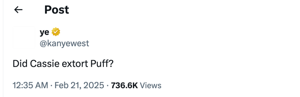 Kanye West Twitter