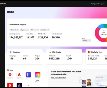 Adobe розширює пропозицію ланцюга поставок вмісту Genstudio для маркетингових та творчих команд для вирішення вимог до вмісту з AI
