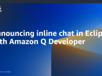 Оголошення вбудованого чату в Eclipse з розробником Amazon Q