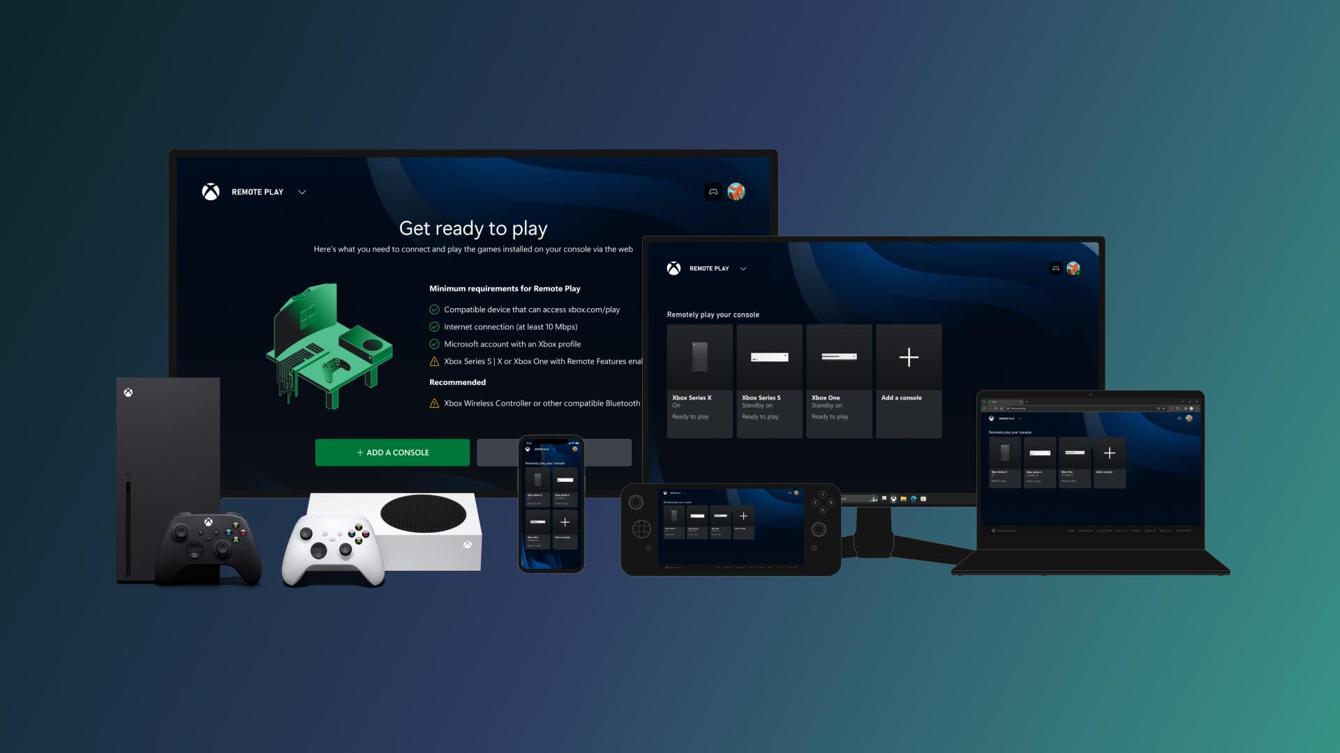 Xbox віддалений відтворення з мобільних додатків, що підтримується в більшості браузерів