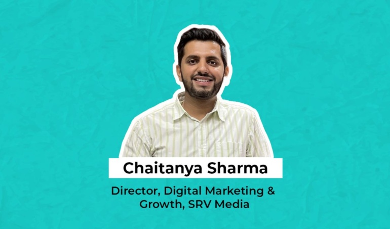 SRV Media оголошує Chaitanya Sharma на посаду директора з цифрового маркетингу та зростання