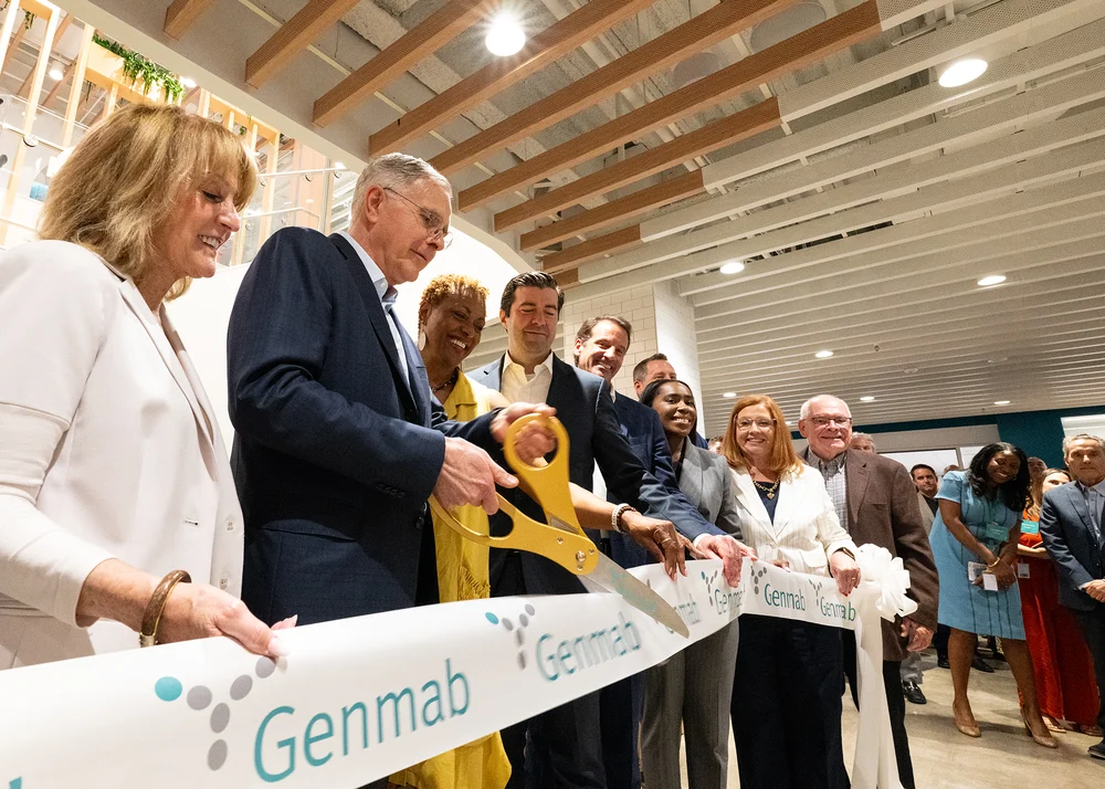 Genmab представляє вражаючі новий сайт поблизу Принстона