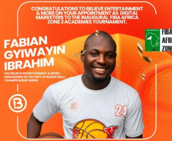 FIBA Africa Zone 3 призначає розважатись як партнер з цифрового маркетингу на турнірі Лагоса