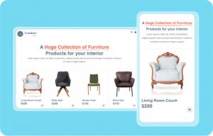 Екран комп'ютера, що відображає магазин Shopify Store