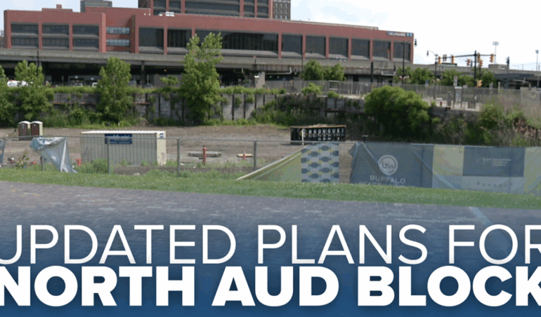 Оновлені плани, розкриті для розробки Buffalo North Aud Block