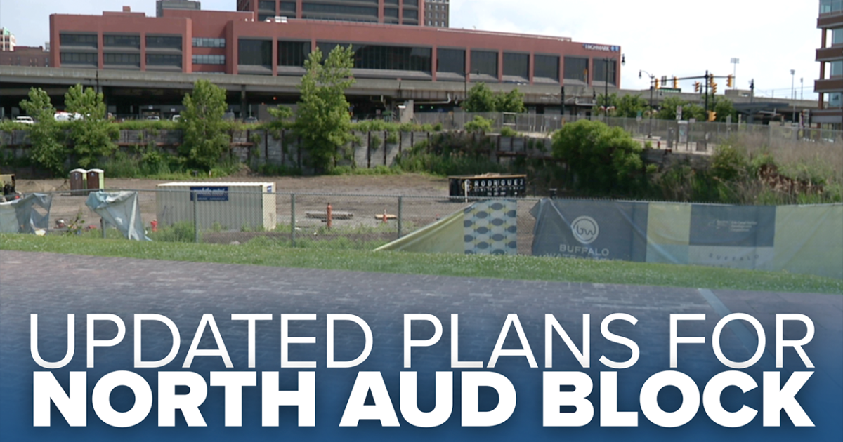 Оновлені плани, розкриті для розробки Buffalo North Aud Block