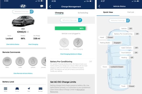 EV мобільні додатки, доручених очікуванням: Tesla, MBZ & Hyundai займає найвищі показники