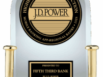 JD Power визнає п'яту третю як №1 за банківську задоволеність користувачем мобільного додатка серед регіональних банків