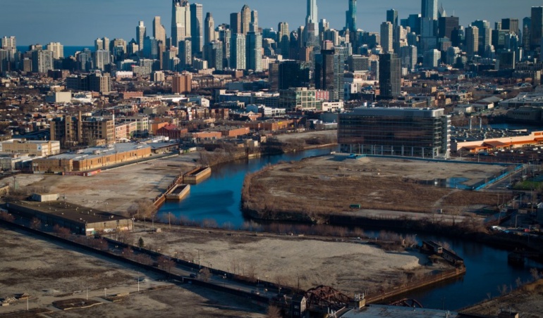 Сайт Lincoln Yards, щоб стати меншим житловим співтовариством