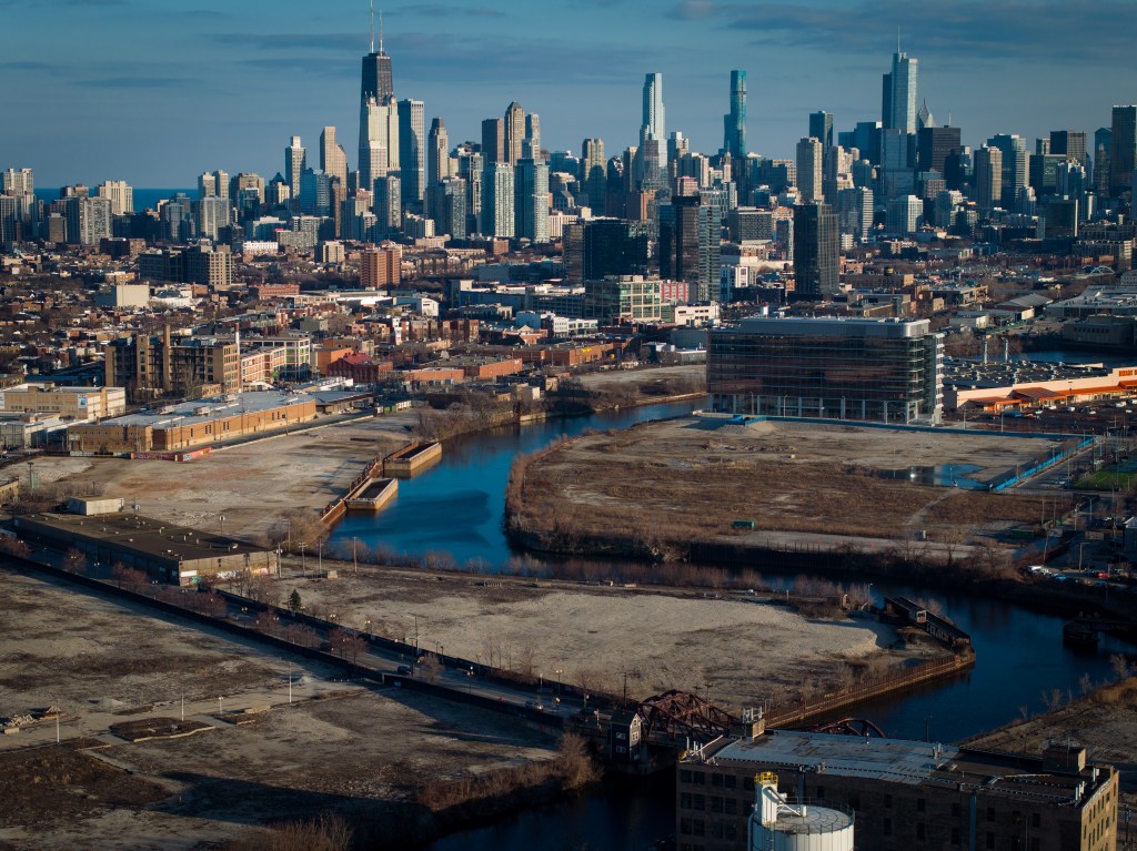 Сайт Lincoln Yards, щоб стати меншим житловим співтовариством