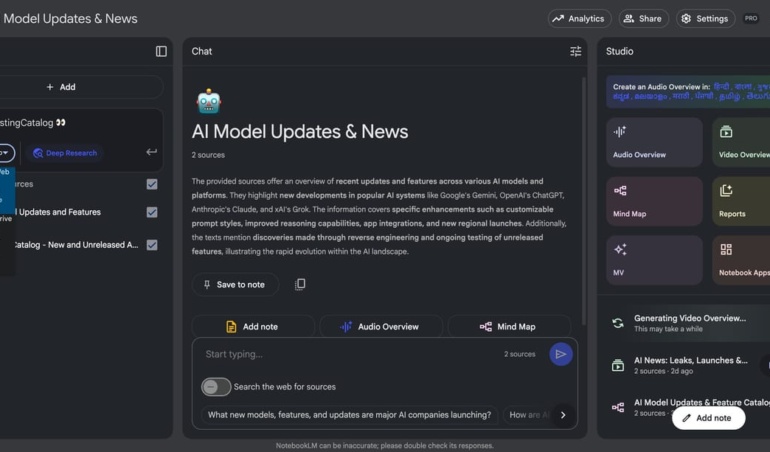 Notebooklm, щоб незабаром витягнути джерела з Інтернету за допомогою глибоких досліджень