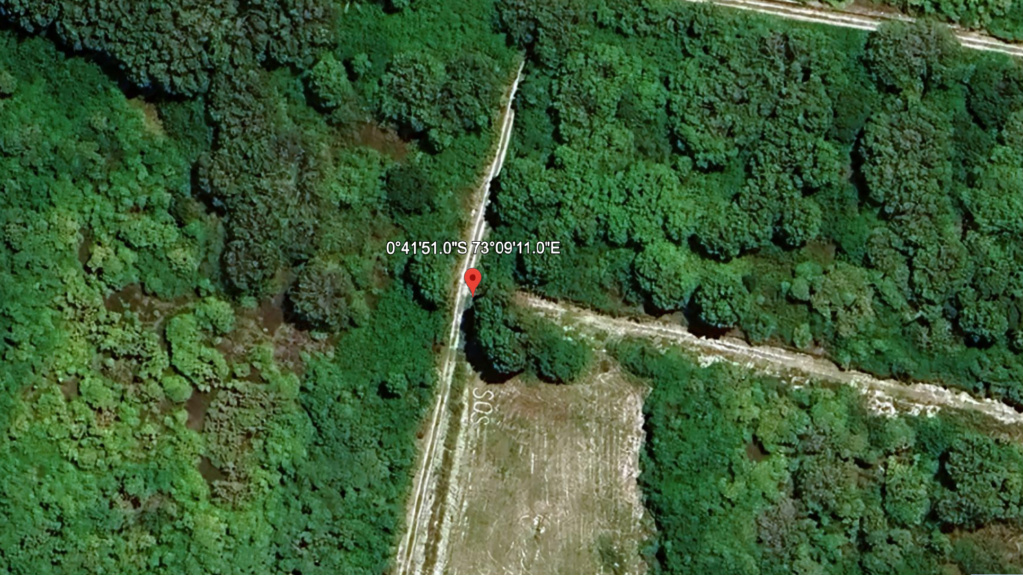 Google Earth SOS Пасхальне яйце