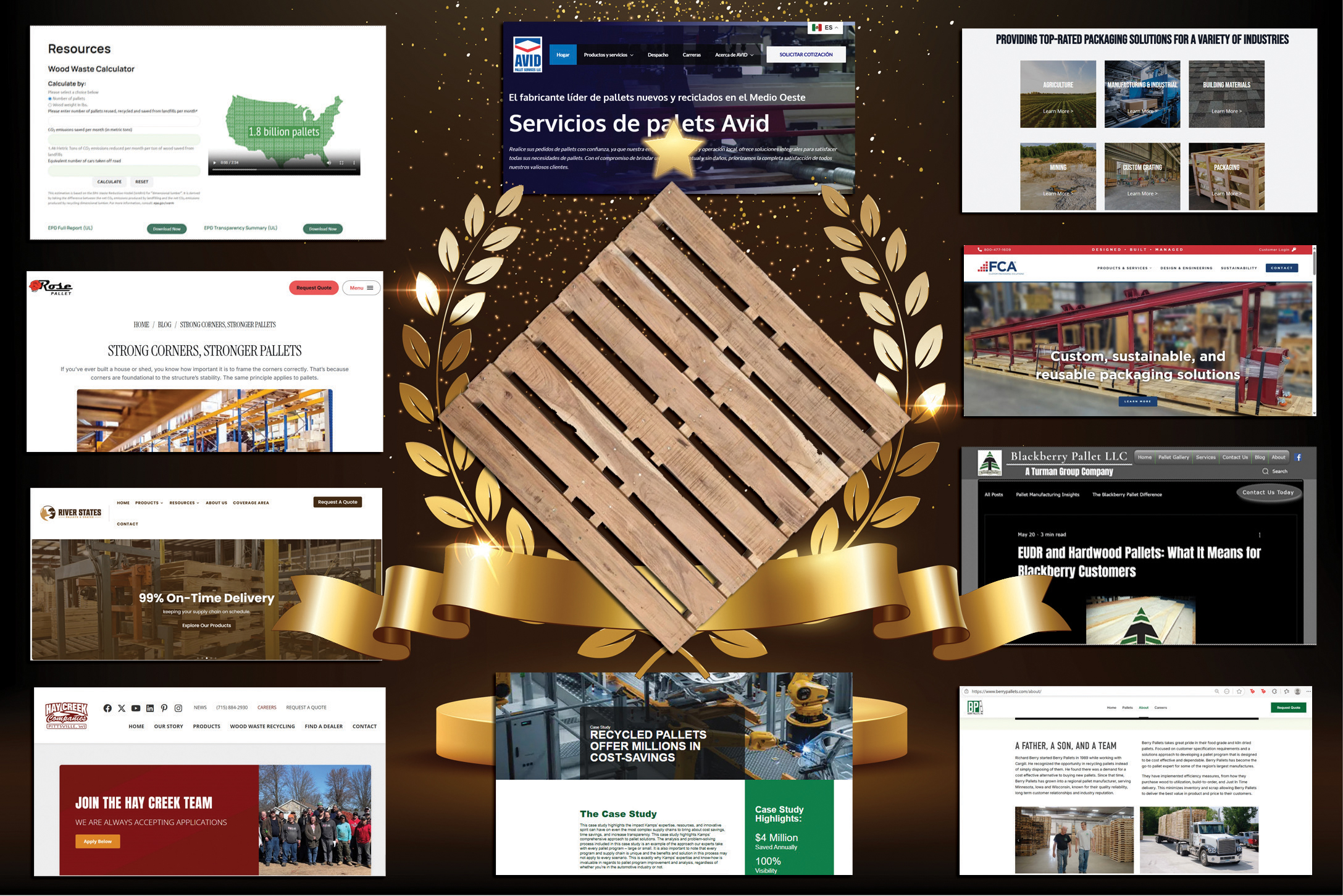Лауреати нагороди Pallet Company Excellence Award – 2025