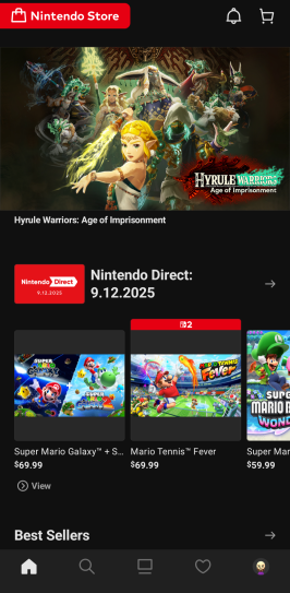 Програма Nintendo Store / Nintendo