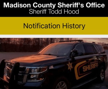 Офіс шерифа округу Медісон представив новий мобільний додаток