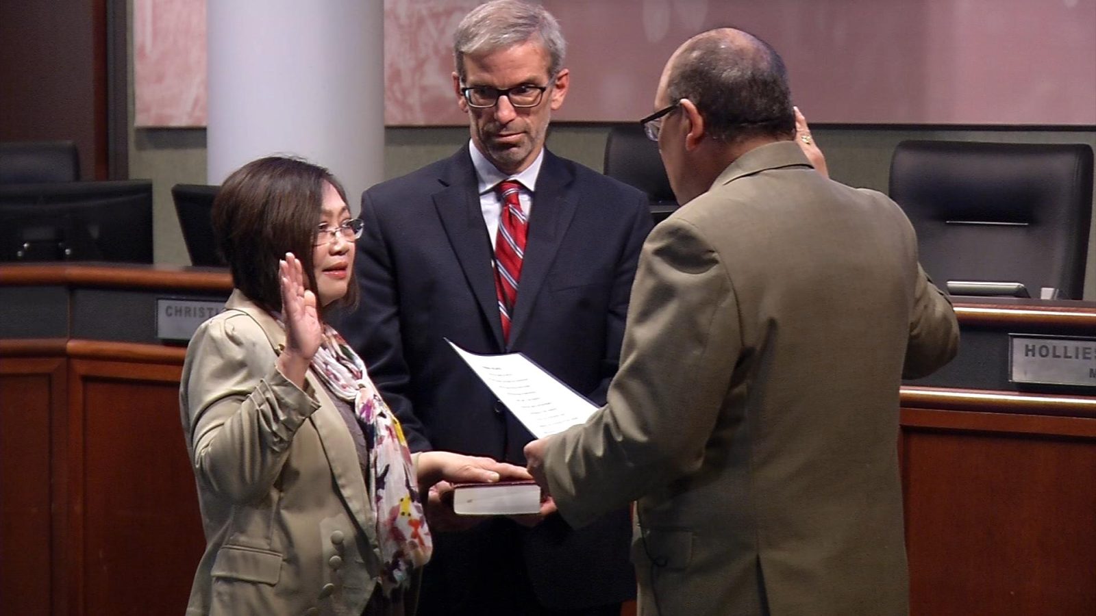 марія тран приймає присягу